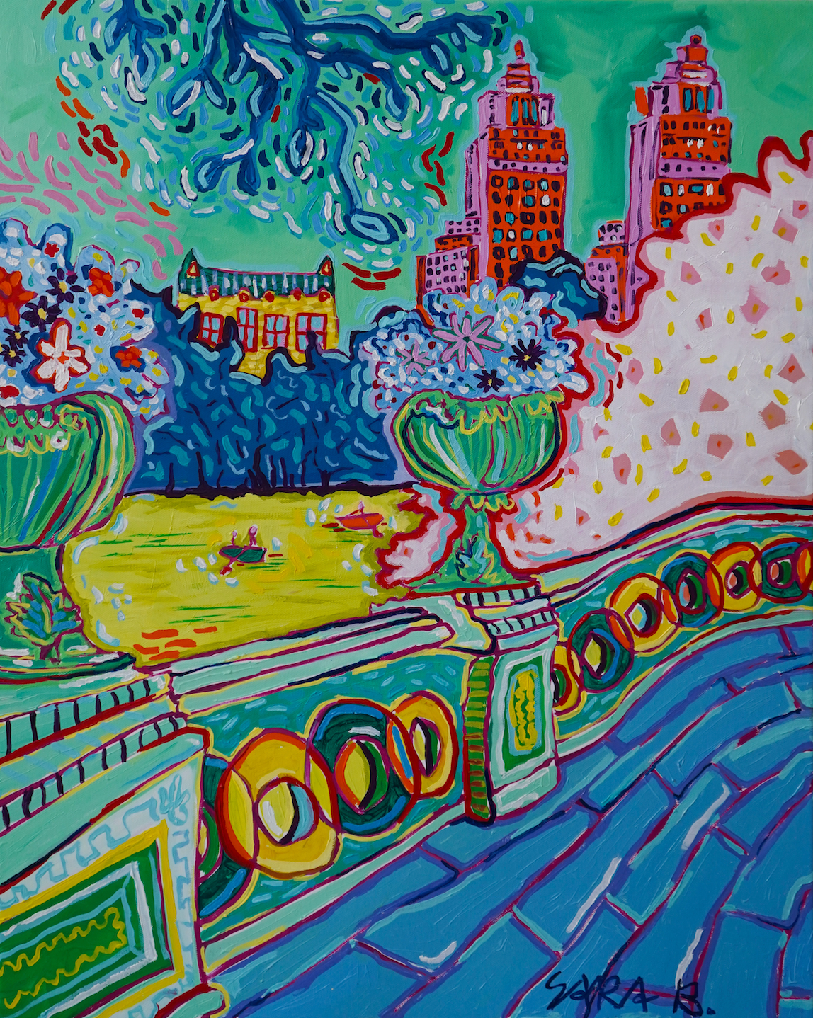 A Glimpse of Central Park